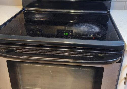 Electric Stove Oven repair or installation service .