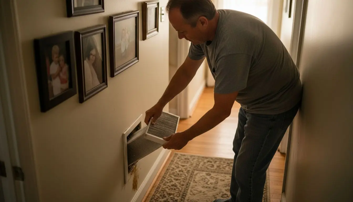 Inspect air filters and replace if needed