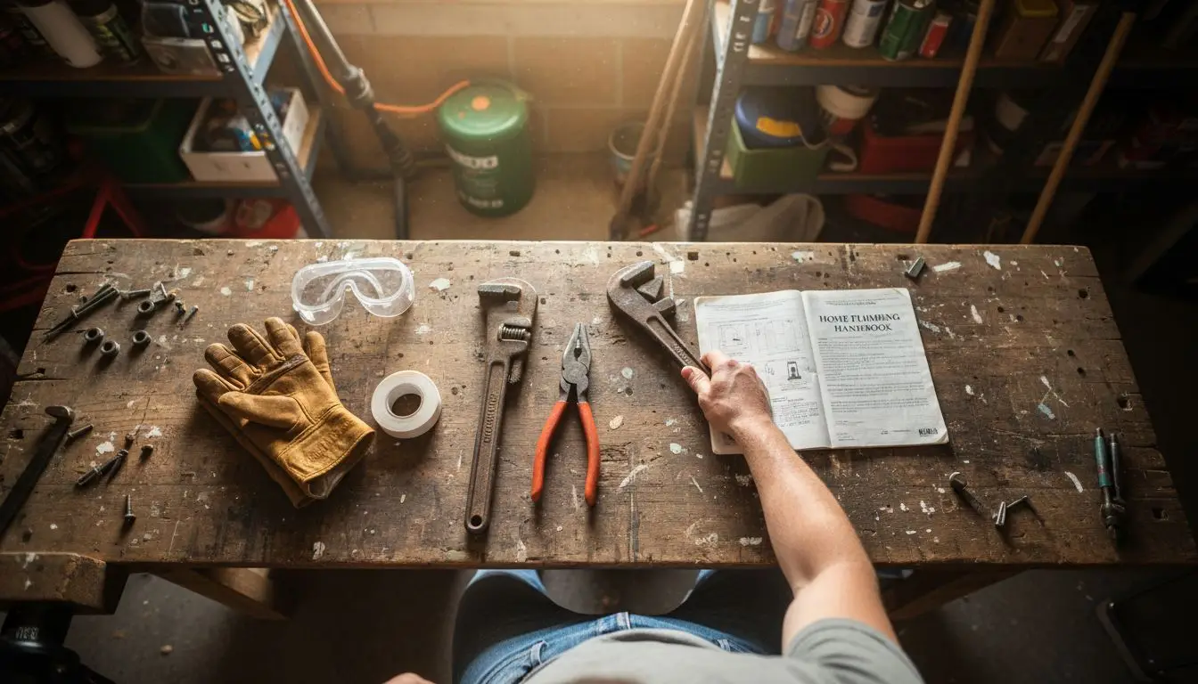 plumbing repair workflow