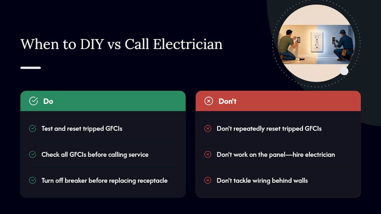 Mdtechservices' perspective on GFCI safety for homeowners — overview diagram