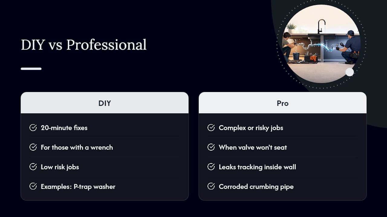 The MDTech View on DIY vs. Professional Repairs — overview diagram